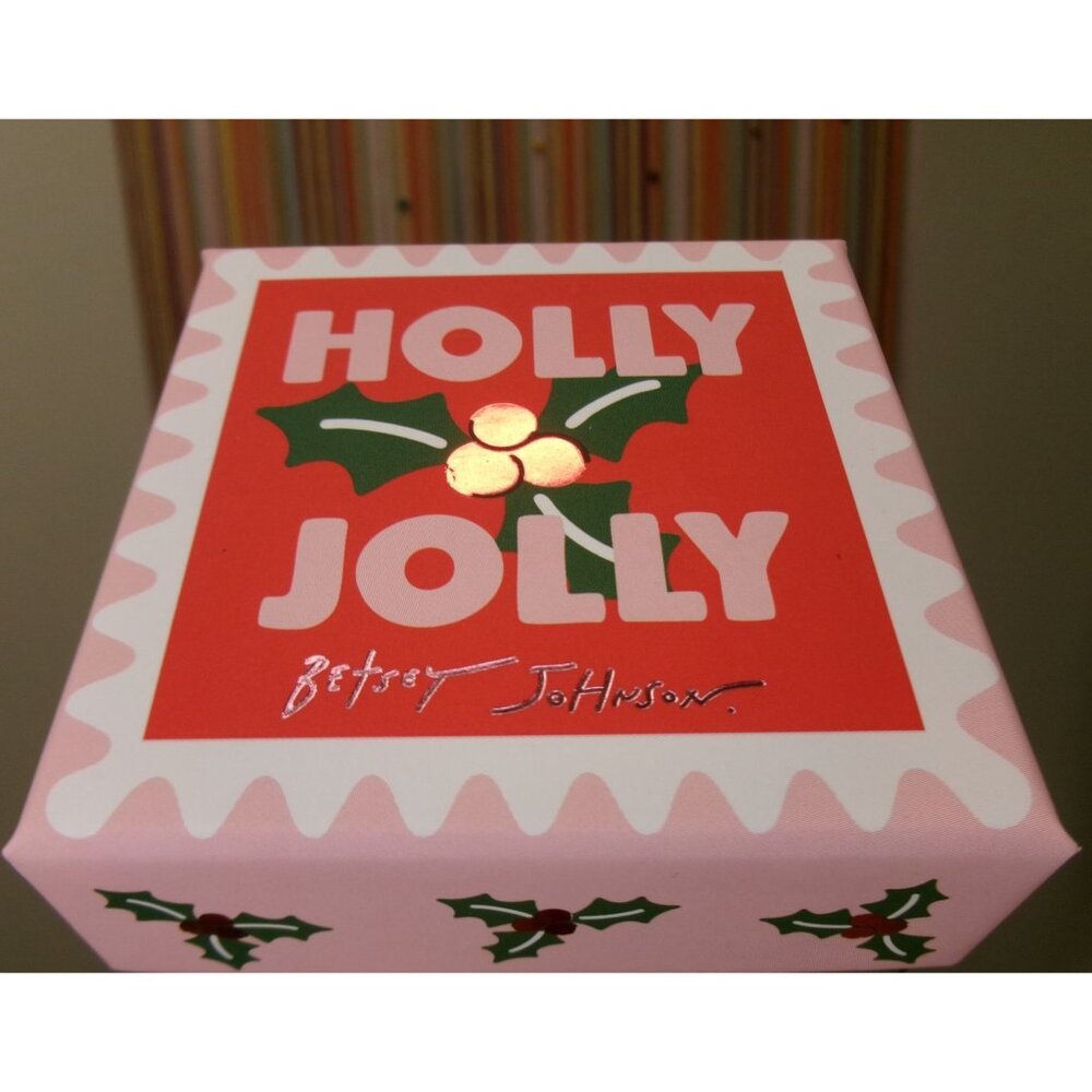 Betsey Johnson Green & Red Christmas Tree Stud Earrings - Picture 6 of 6